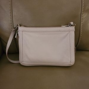Danier Blush Leather Crossbody Purse
